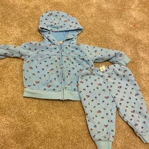 Matching Carters sweat suit 6M